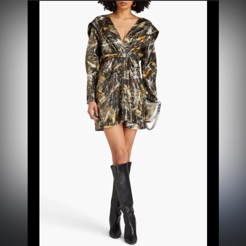 IRO Kanter Metallic mini dress - Picture 13 of 16